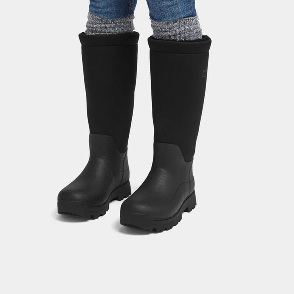 รองเท้าบูท ผู้หญิง รุ่น WONDERWELLY ATB HIGH-PERFORMANCE FLEECE-LINED ROLL-DOWN WELLINGTON BOOTS