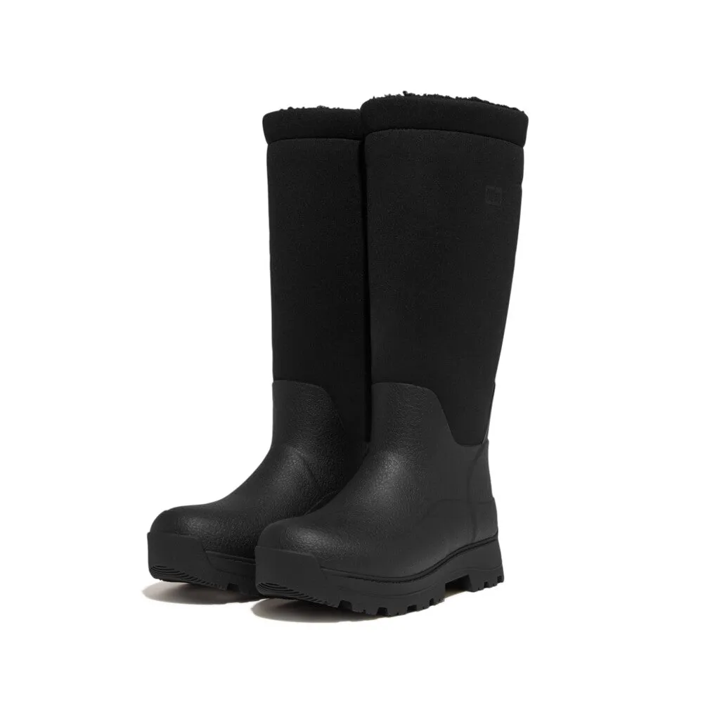 รองเท้าบูท ผู้หญิง รุ่น WONDERWELLY ATB HIGH-PERFORMANCE FLEECE-LINED ROLL-DOWN WELLINGTON BOOTS