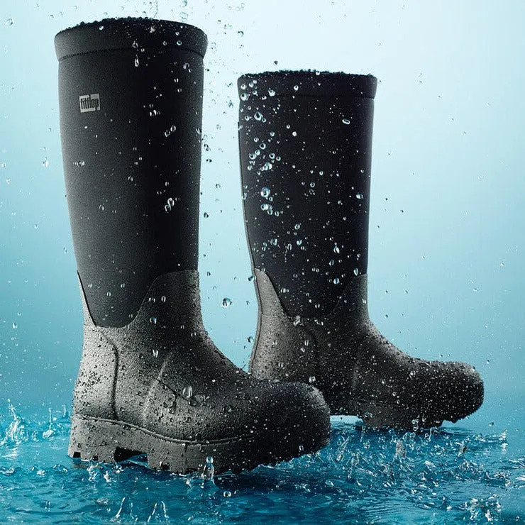 รองเท้าบูท ผู้หญิง รุ่น WONDERWELLY ATB HIGH-PERFORMANCE FLEECE-LINED ROLL-DOWN WELLINGTON BOOTS