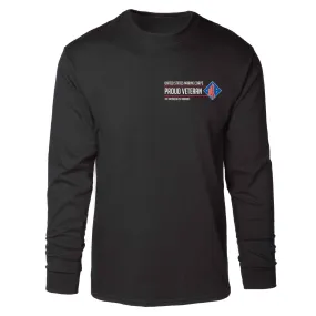 1st Battalion 1st Marines Proud Veteran Long Sleeve T-shirt