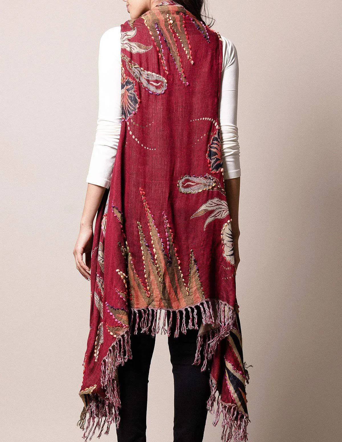 3-in-1 Maya Wrap - Burgundy