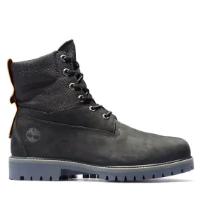 6-INCH WATERPROOF REBOTL™ FABRIC BOOTS - BLACK NUBUCK