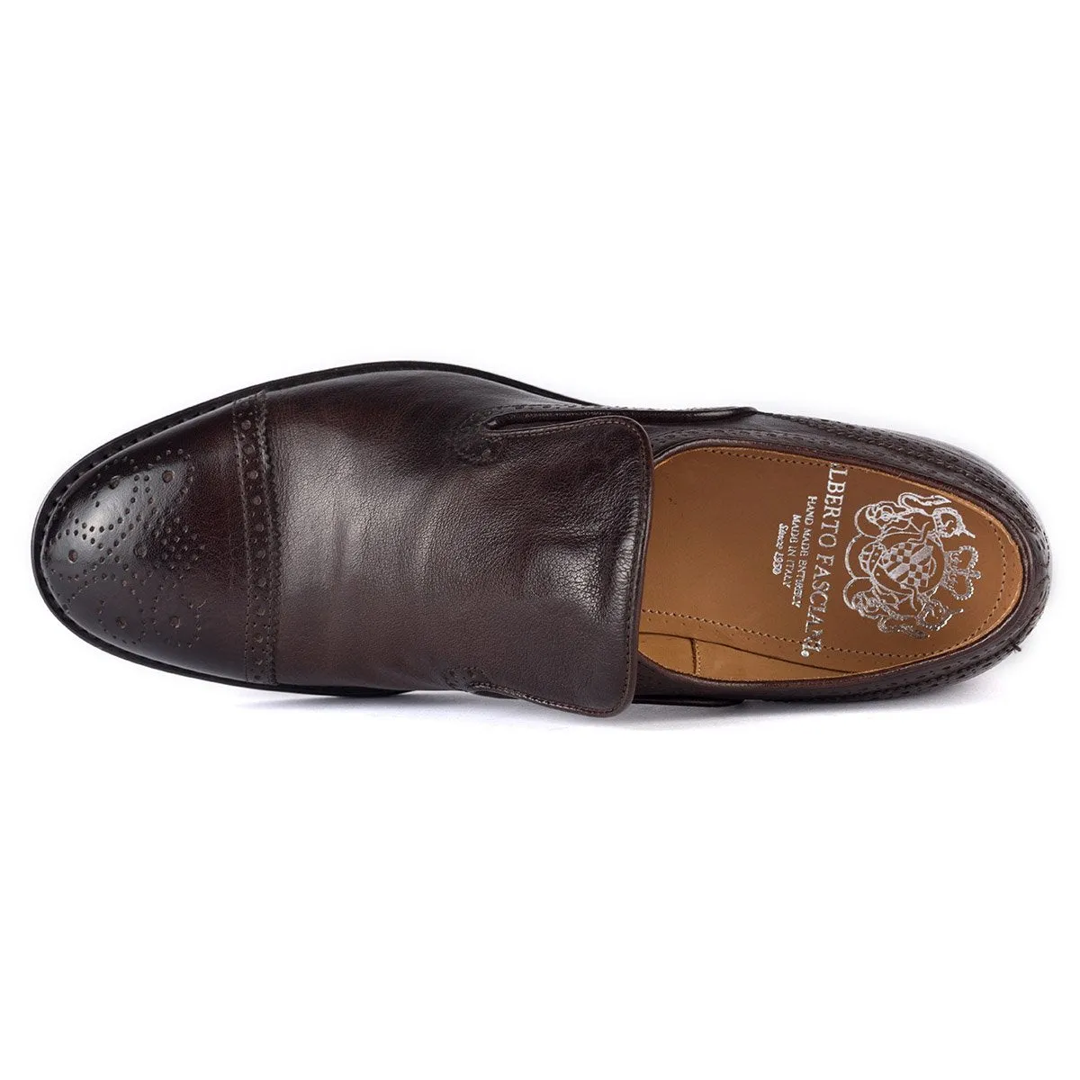 ABEL 59014 <br> Dark Brown Slip-on