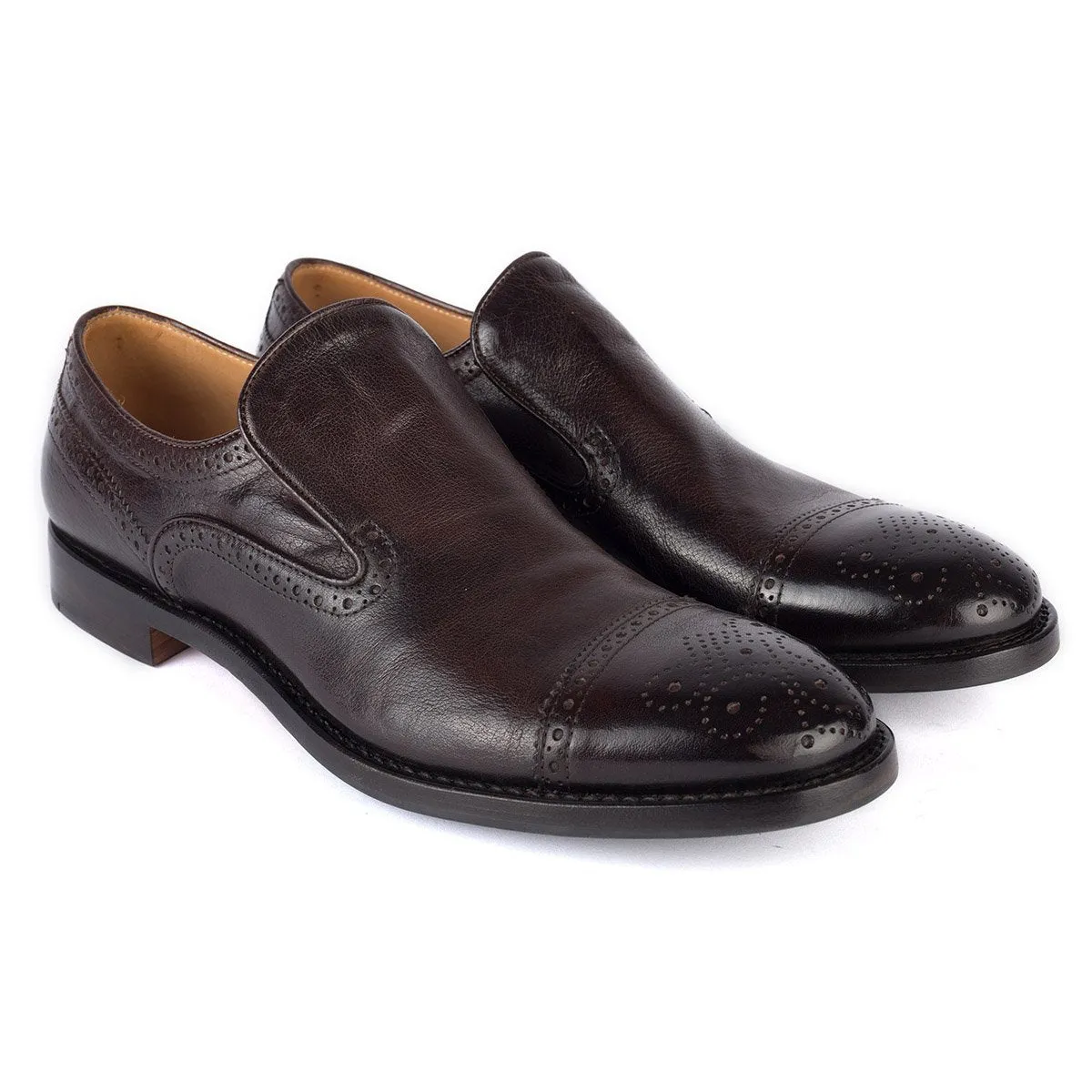 ABEL 59014 <br> Dark Brown Slip-on