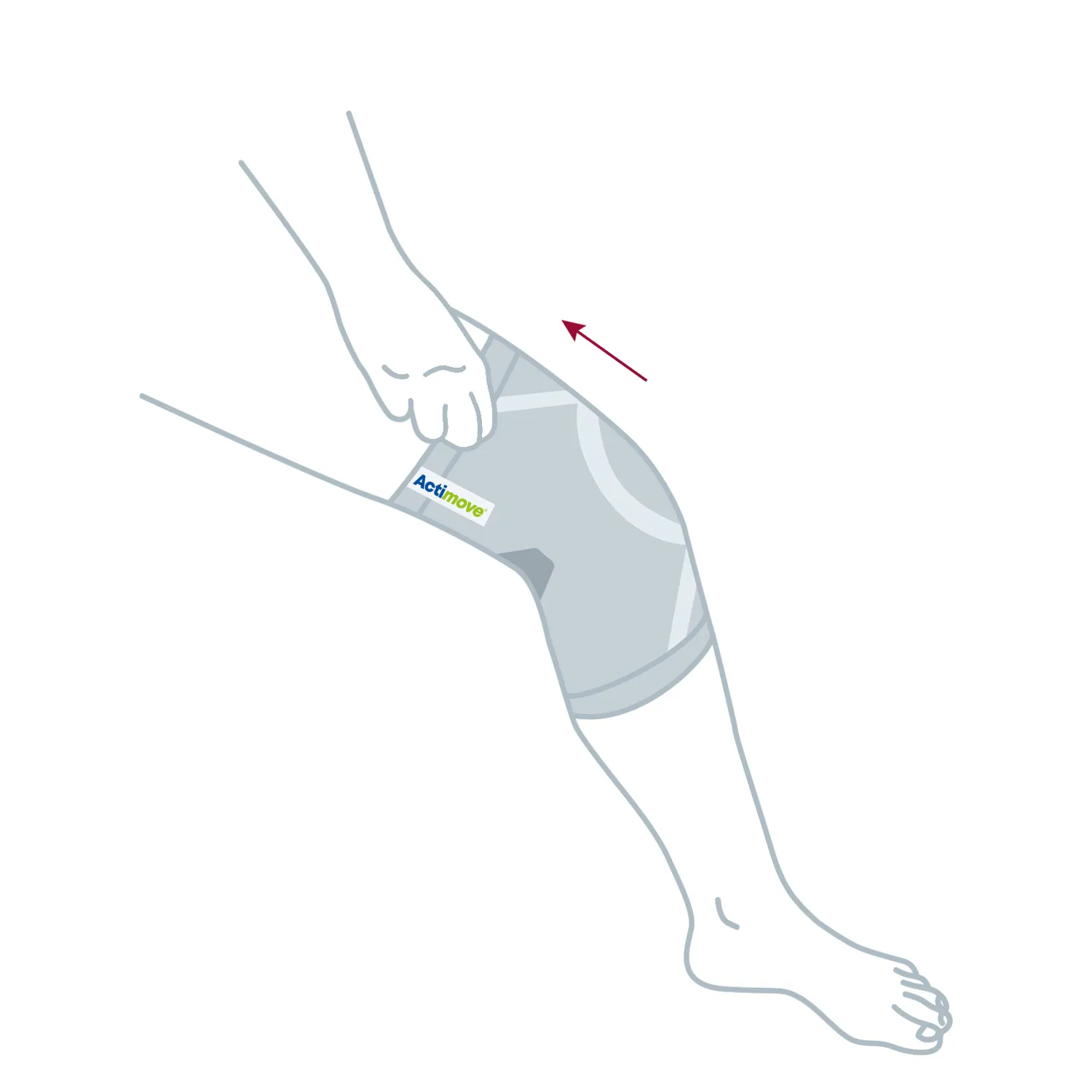 Actimove Knee Support Closed Patella