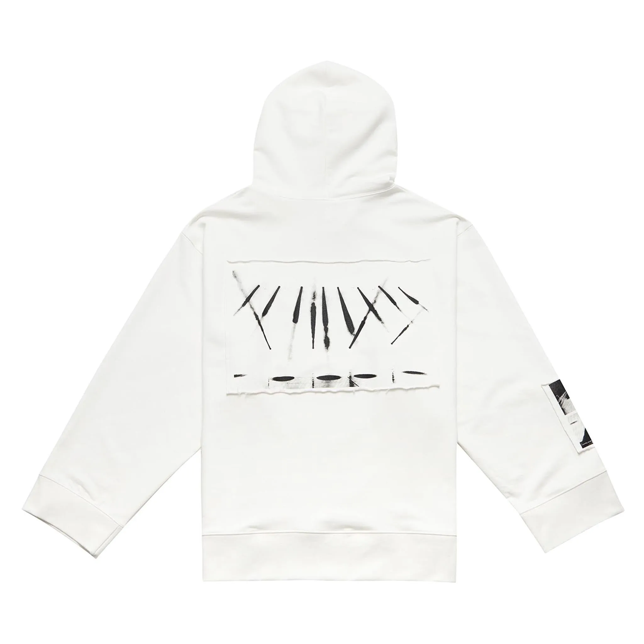 ADD I Am Safe Patch Avantgarde Hoodie Ivory