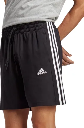 adidas Essentials 3 Stripes 7 Inch Mens Shorts - Black