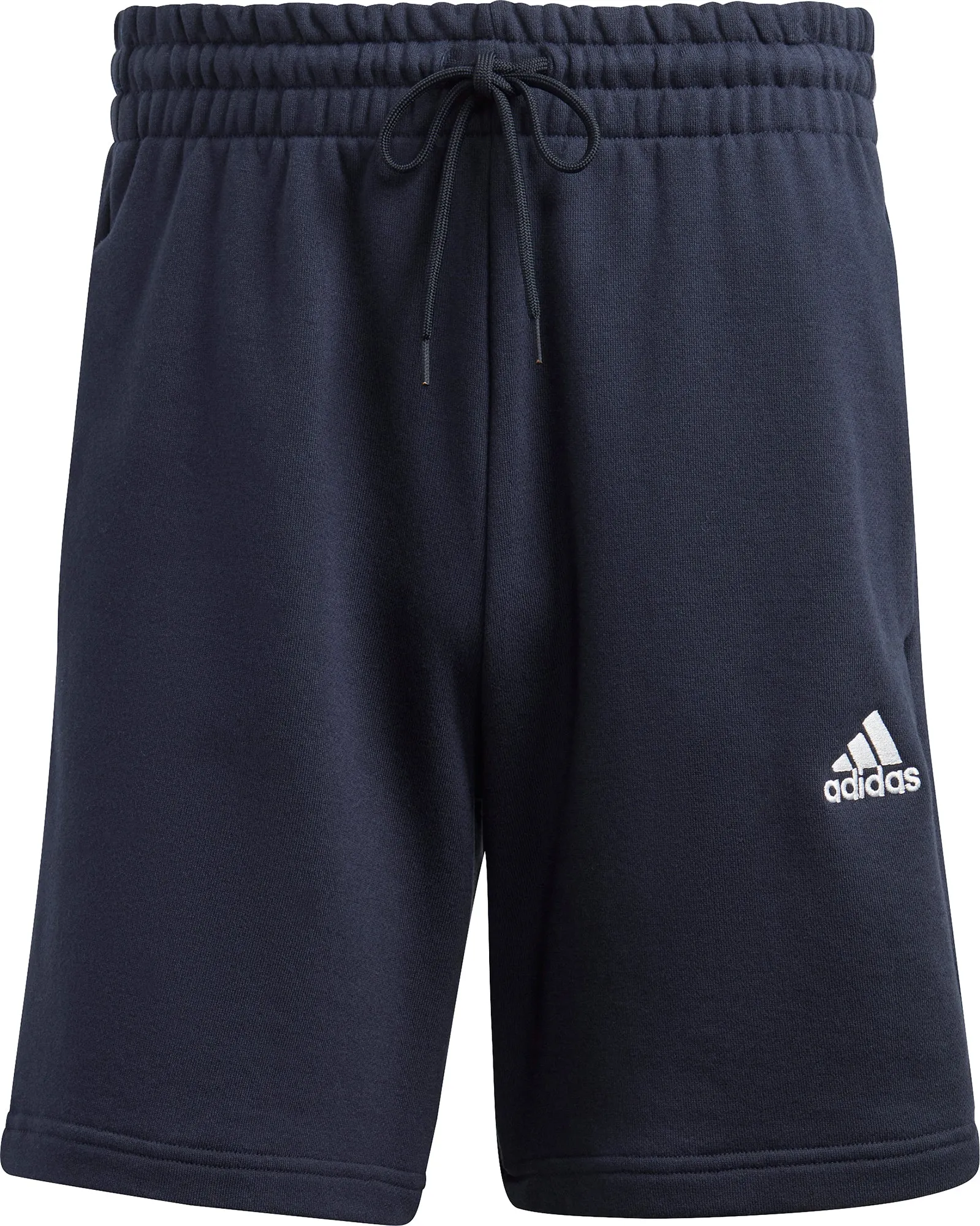 adidas Essentials 3 Stripes Mens Shorts - Navy