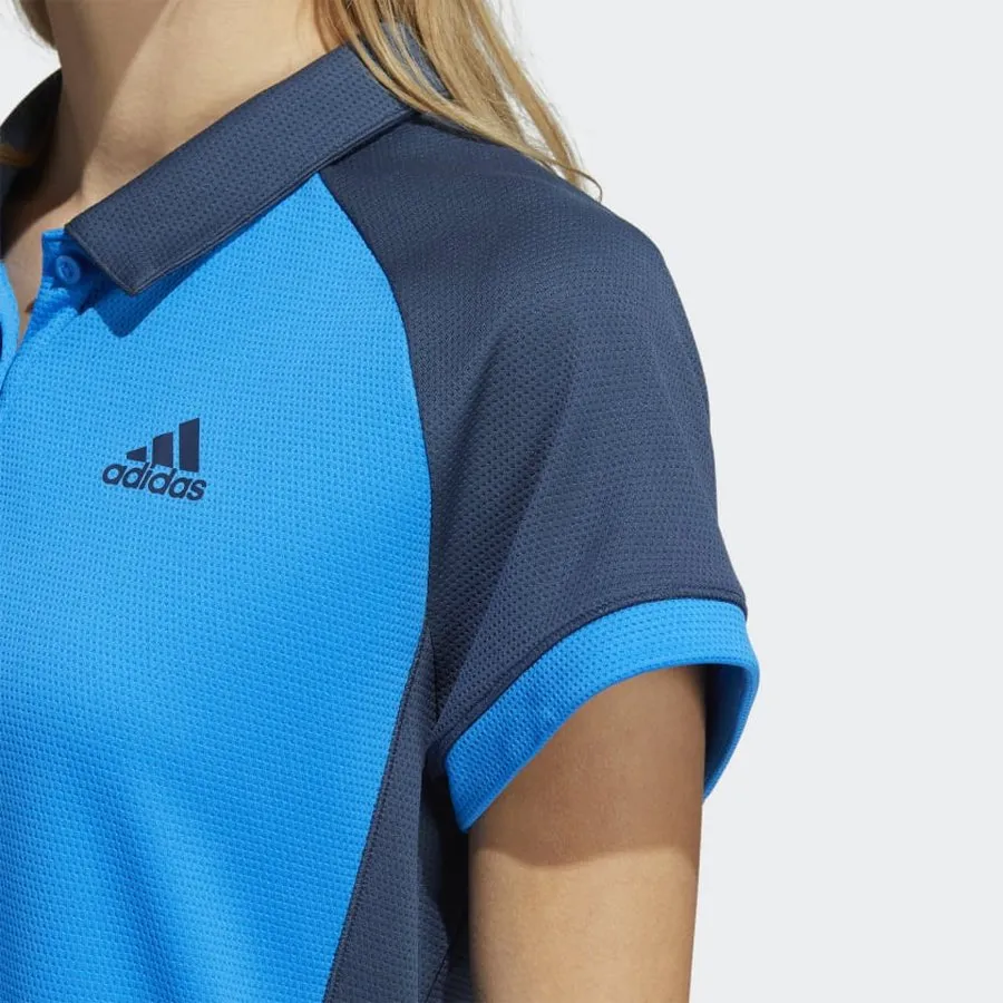 Adidas Ladies Colorblock Dress - Blue