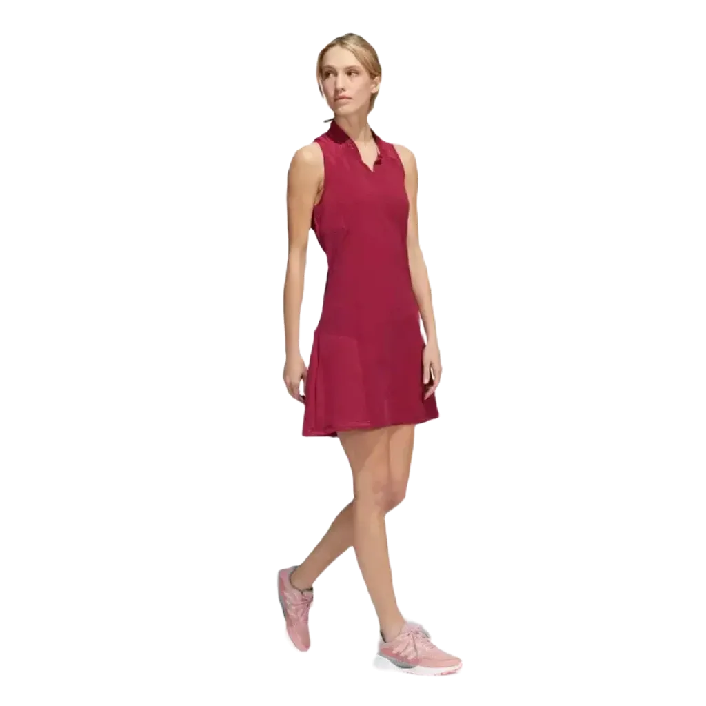 Adidas Sport HEAT.RDY Sleeveless Dress - Red