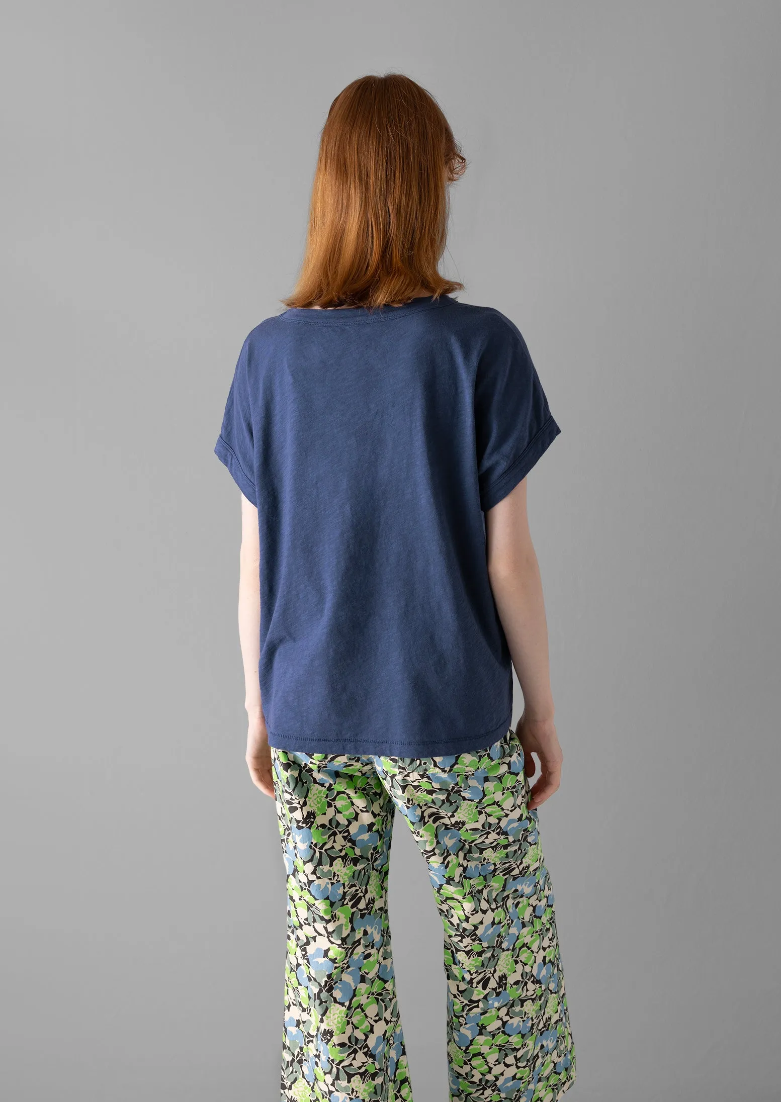 Alda Organic Cotton Easy Tee | Thistle