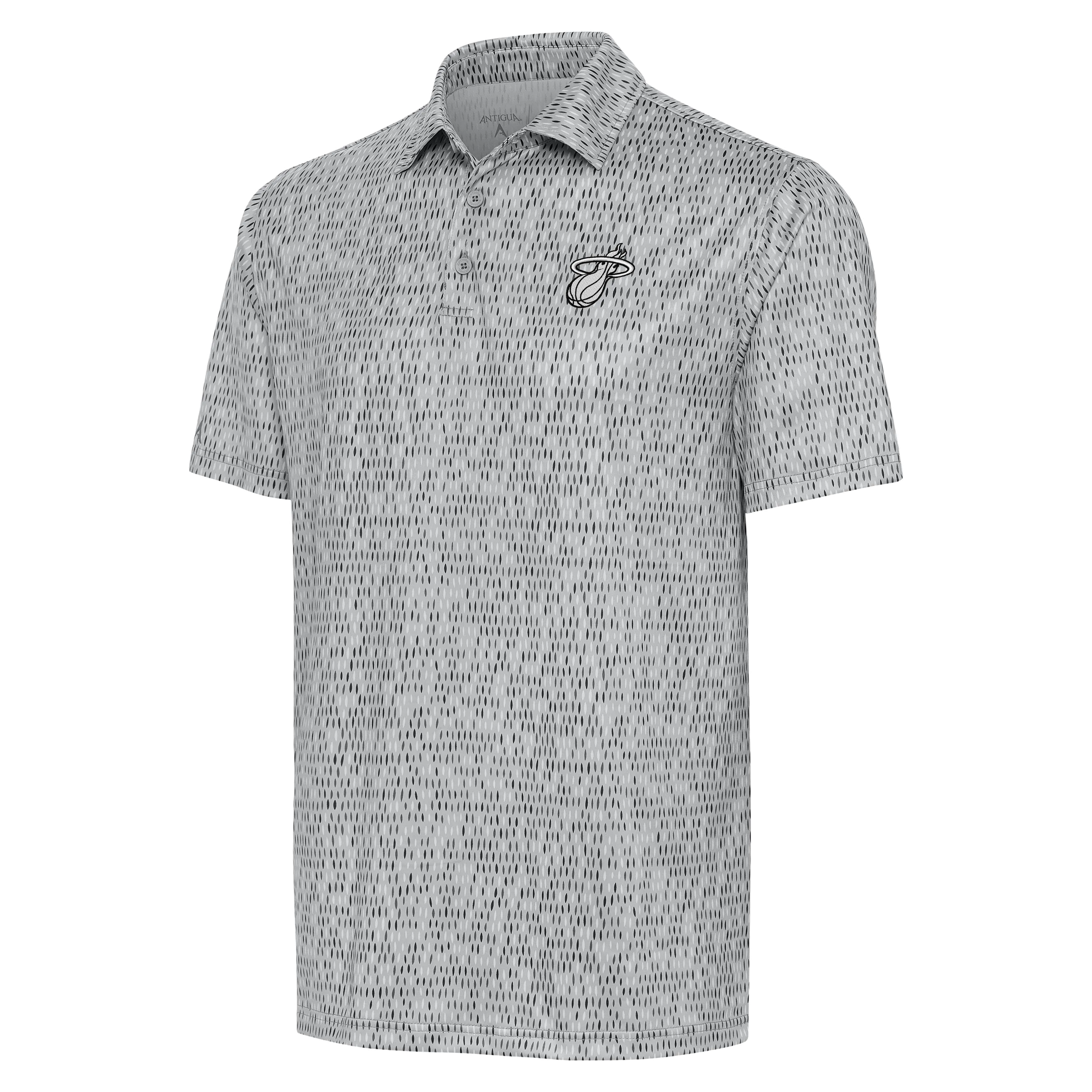 Antigua Miami HEAT Grassy Logo Polo