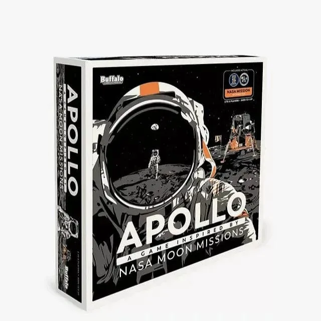 Apollo: NASA Moon Mission Game - Cooperative Space Strategy for 2-5 Players