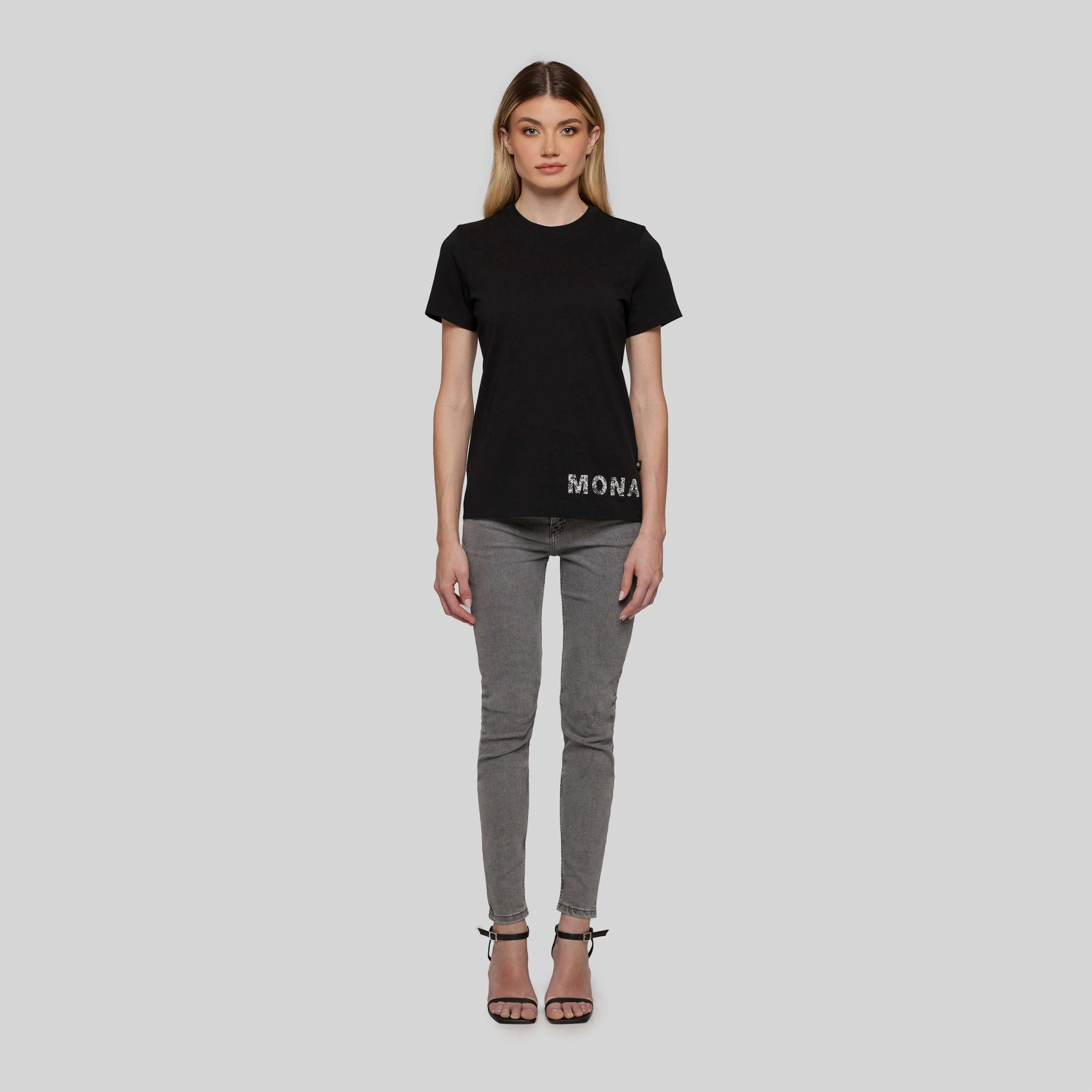 AZARY BLACK T-SHIRT