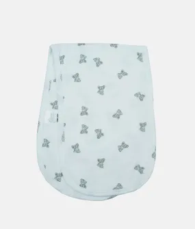 Baby Burp Cloth  -Teddy Bear Print