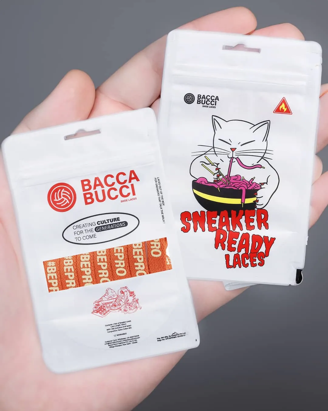 Bacca Bucci "BEPRO" Sneaker Laces