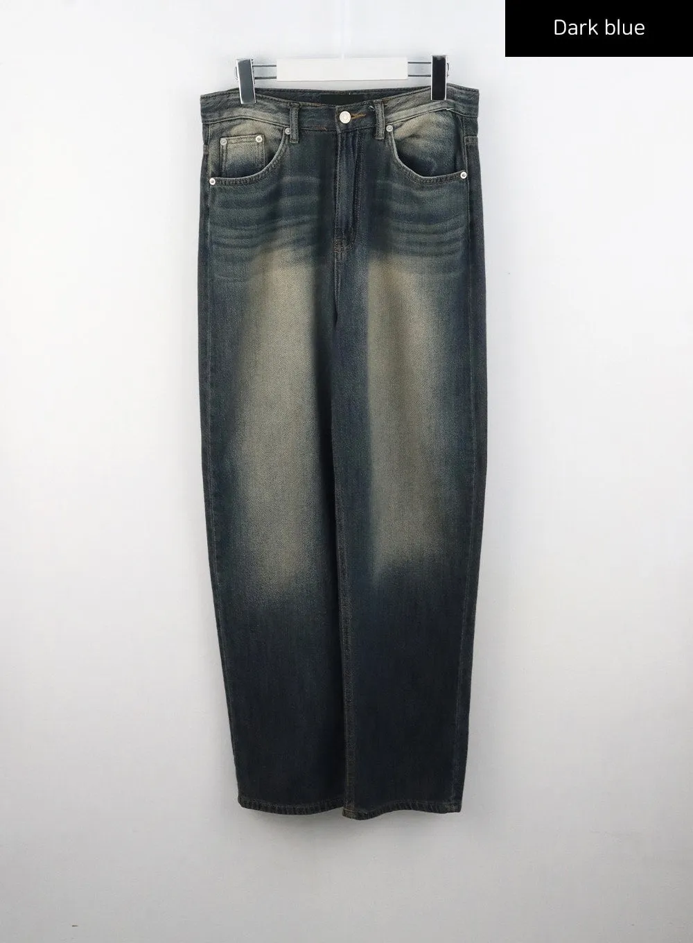 Baggy Dark-Wash Jeans CL314