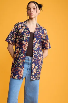 Baroque Navy Women's Resort Shirt