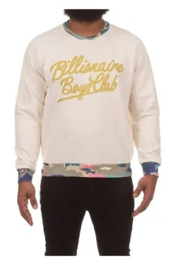 BBC Formation Crewneck Sweatshirt - GARDENIA