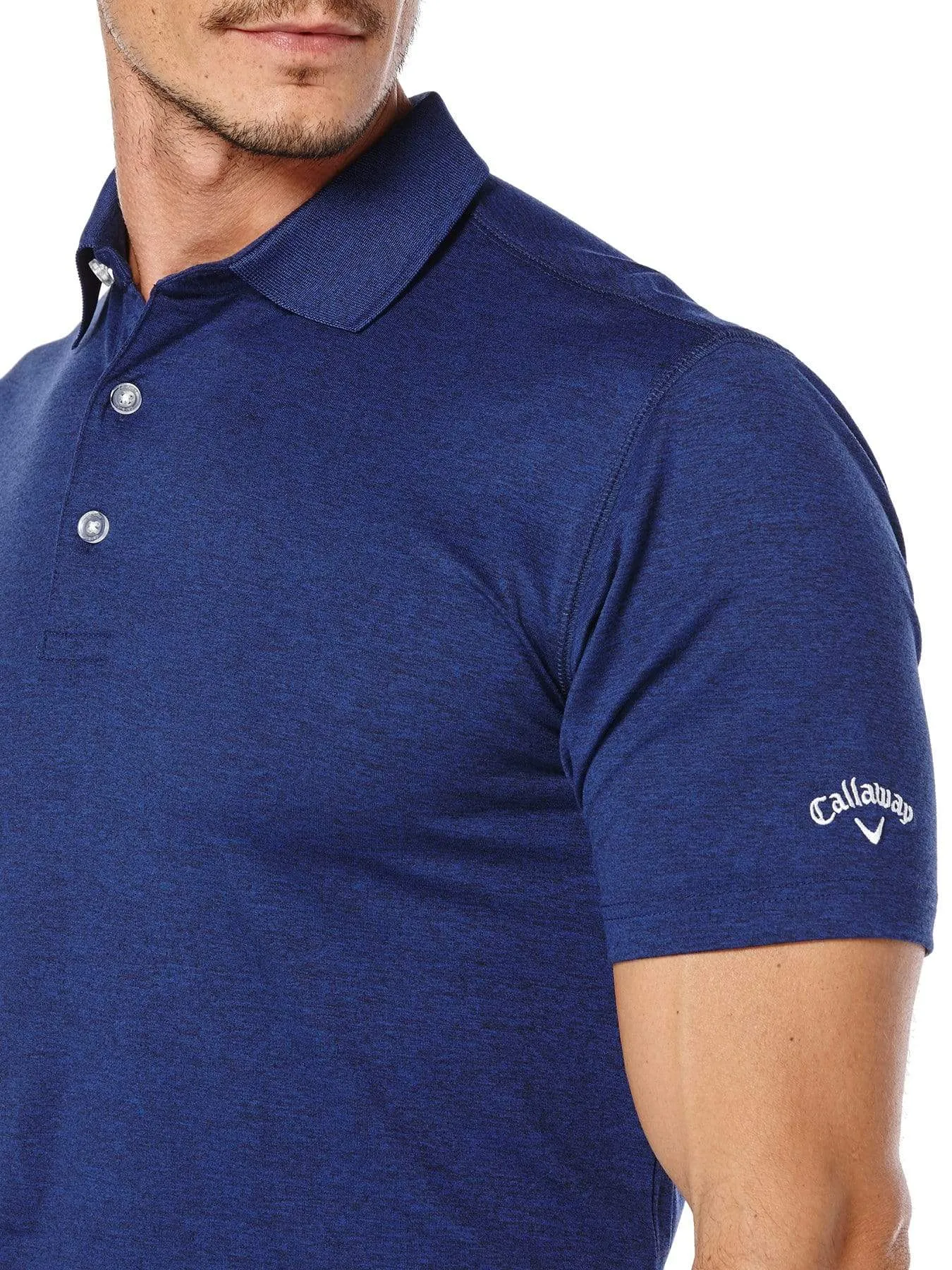 Big & Tall Performance Heathered Polo