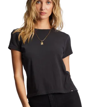 Billabong Better Than Basic T Shirt - Off Black