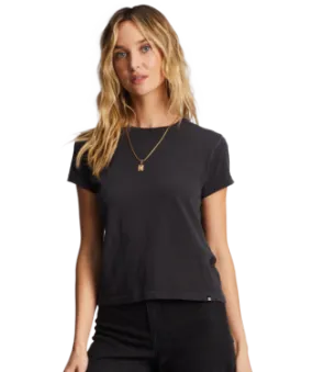 Billabong Better Than Basic T Shirt - Off Black