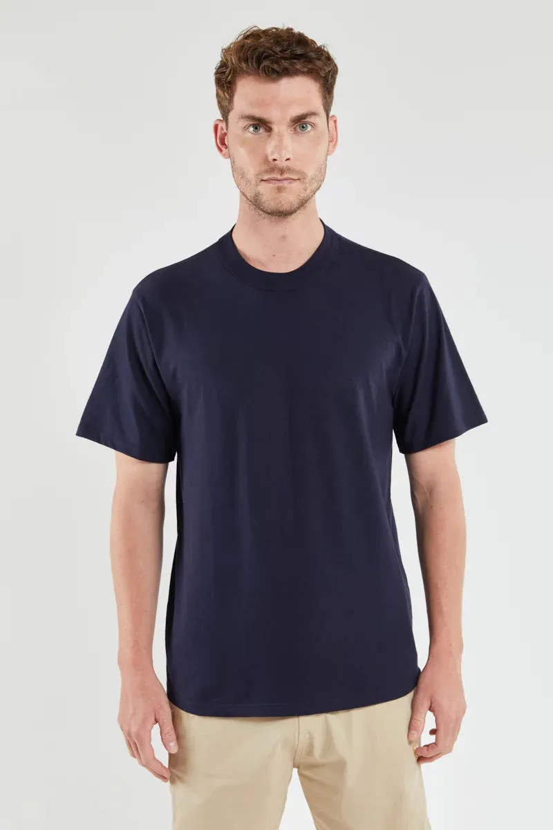 Bio Gots T-shirt Heritage S/S Navy