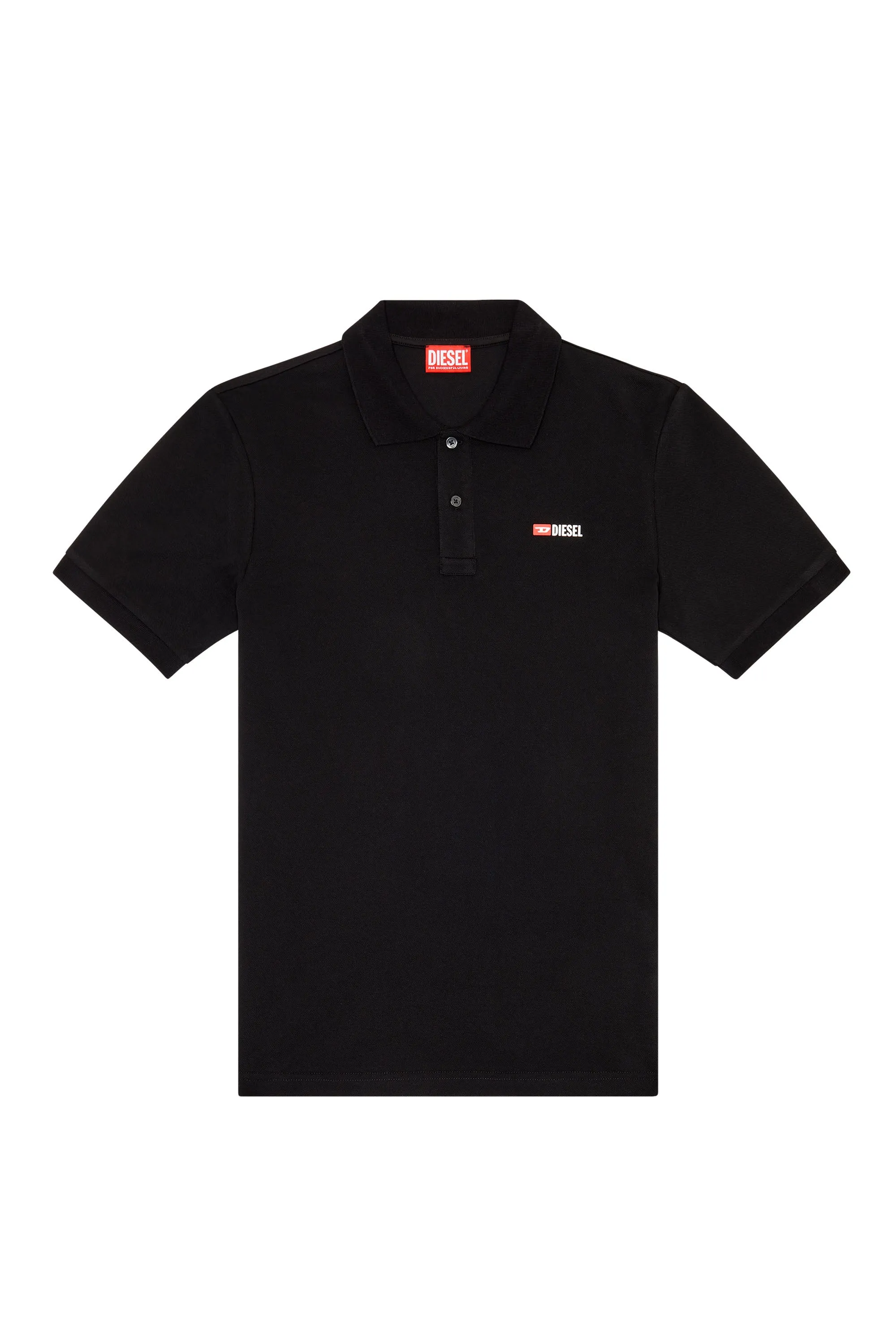 Black T-Smith-Div Polo Shirt