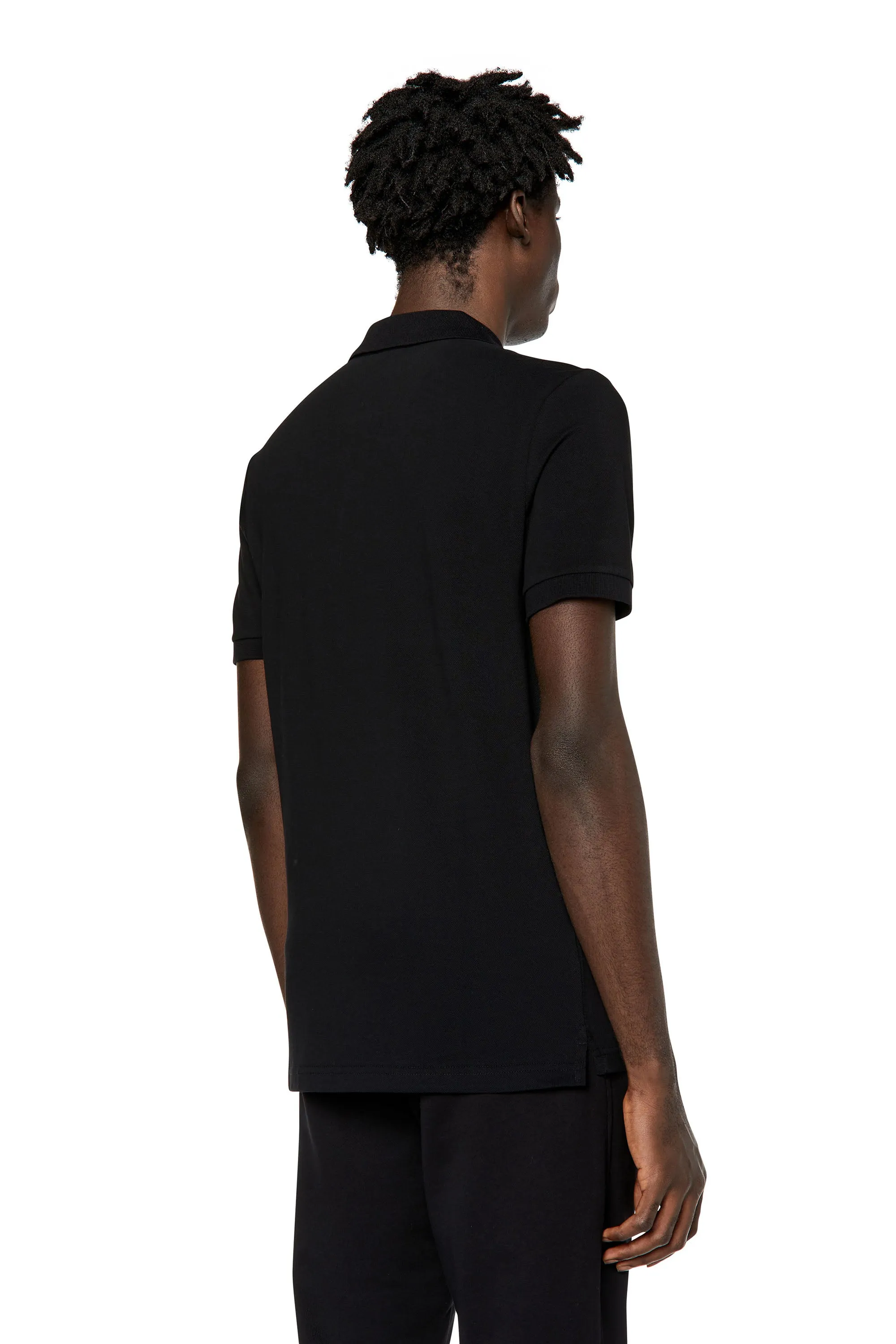 Black T-Smith-Div Polo Shirt