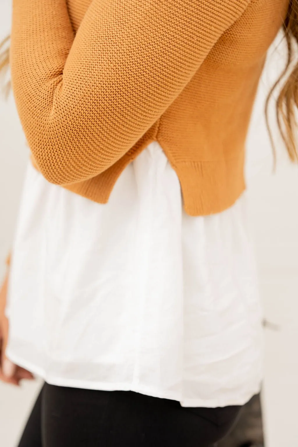 Blouse Bottom Knit Sweater