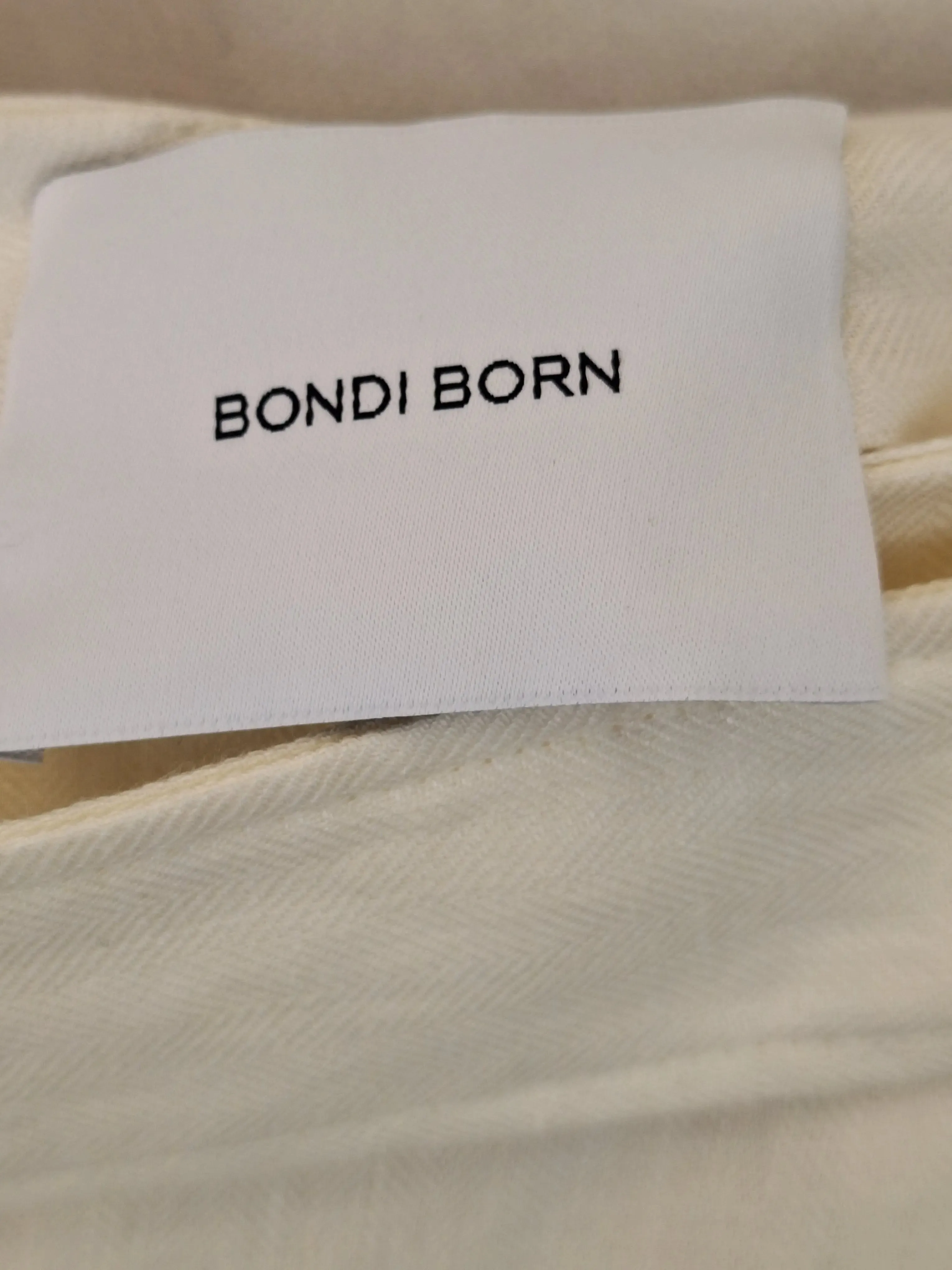 Bondi Born Chic Linen Belted Pants Size XL