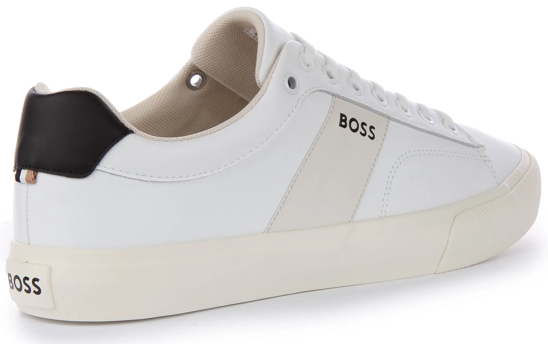 Boss Aiden Tennis Flrb In White For Men