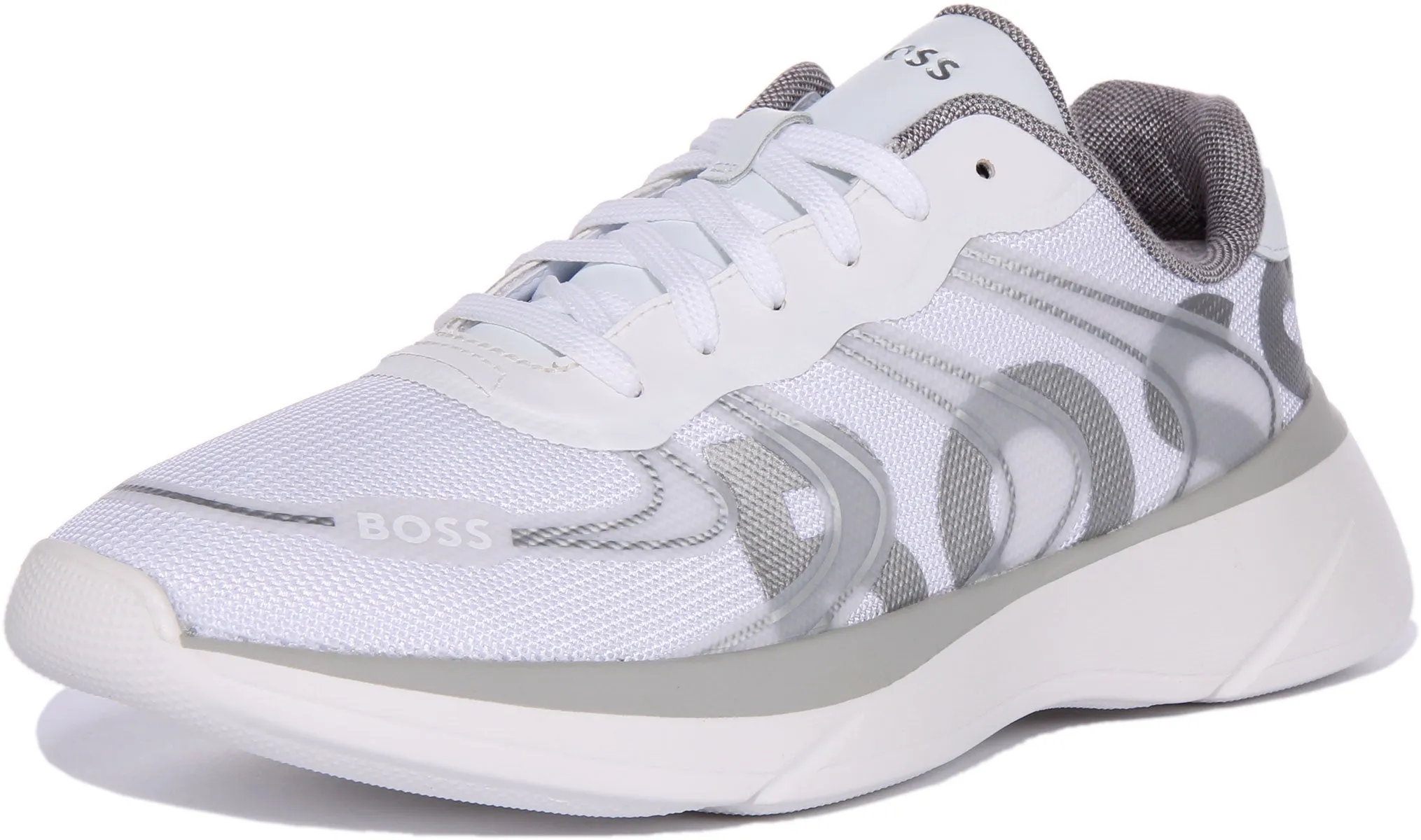 Boss Dean Runner Thlg In White For Men