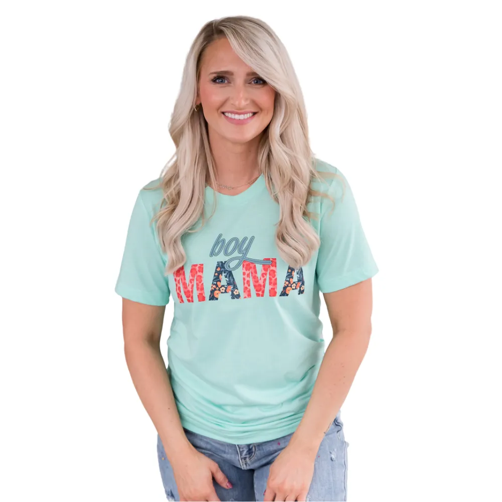 Boy Mama Graphic Tee