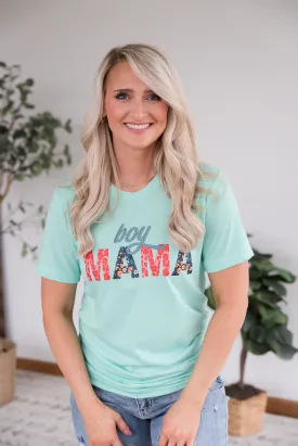 Boy Mama Graphic Tee