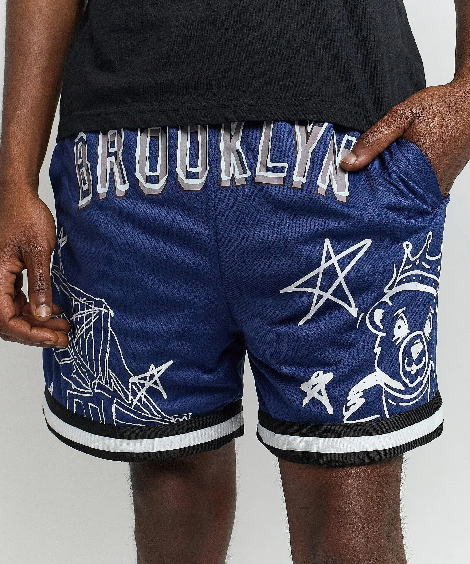 Brooklyn Mesh Shorts - Navy