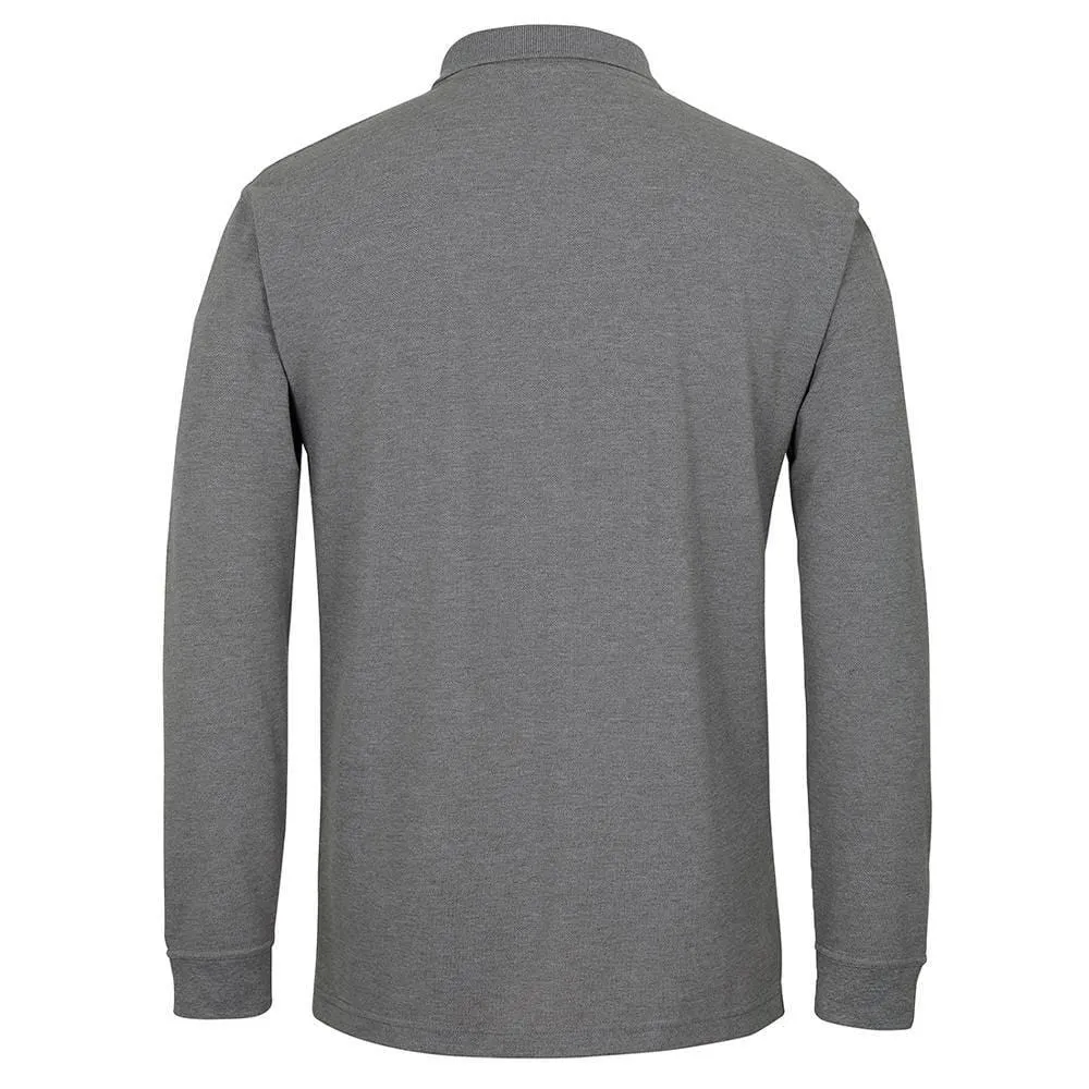 C of C Long Sleeve Pique Polo