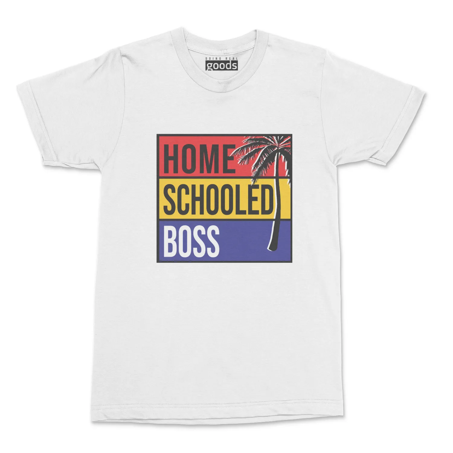 CHILDREN'S "HOMESCHOOLED BOSS" TEE