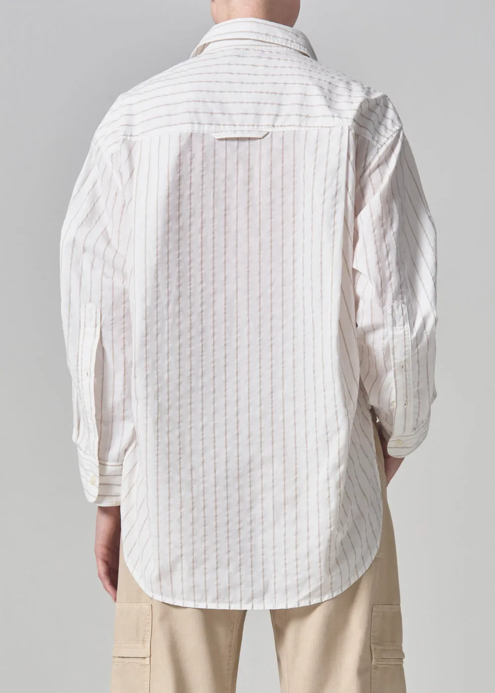 Citizens of Humanity Kayla Shirt in Barrett Stripe