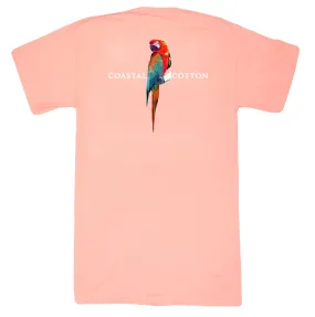 Coastal Cotton Mango Parrot SS Tee