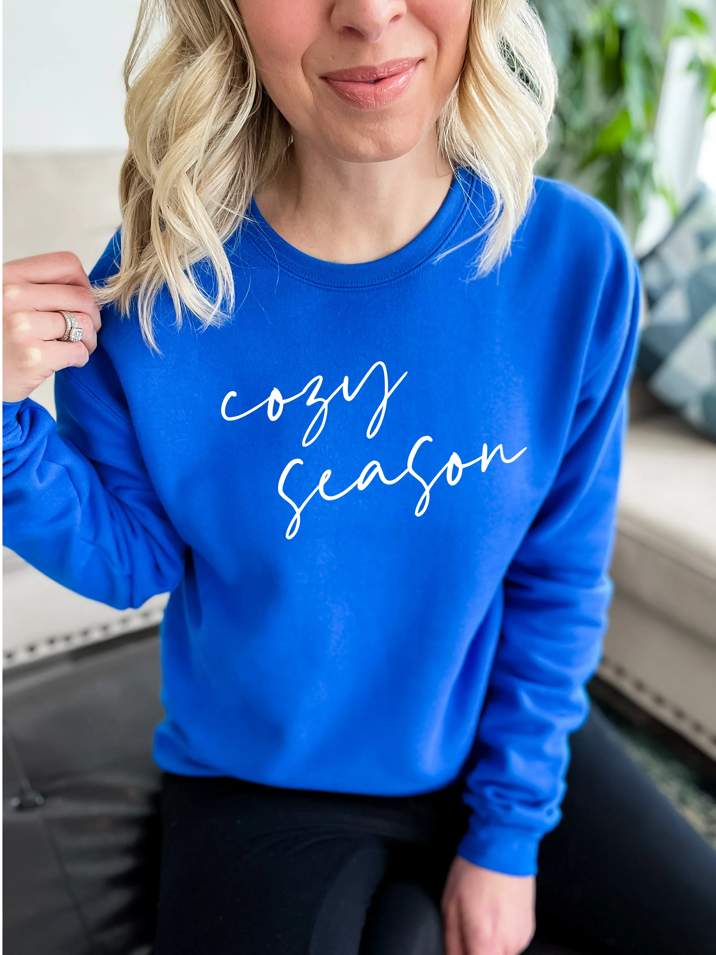 Cozy Season Cozy Crew Neck Sweater