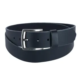 CTM® Men's Big & Tall Bridle Belt with Removable Buckle