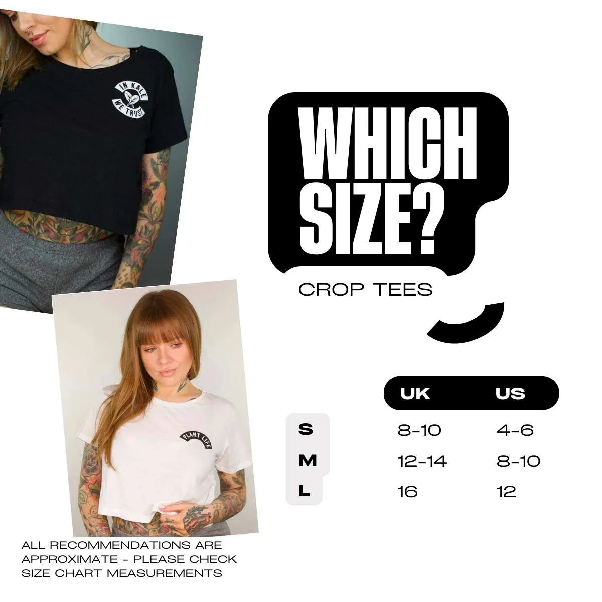 Dairy Is Scary - Black Crop Top