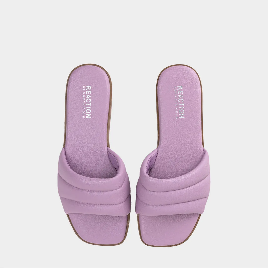 Dalia Puffy Slide Sandalia Flat para Mujer