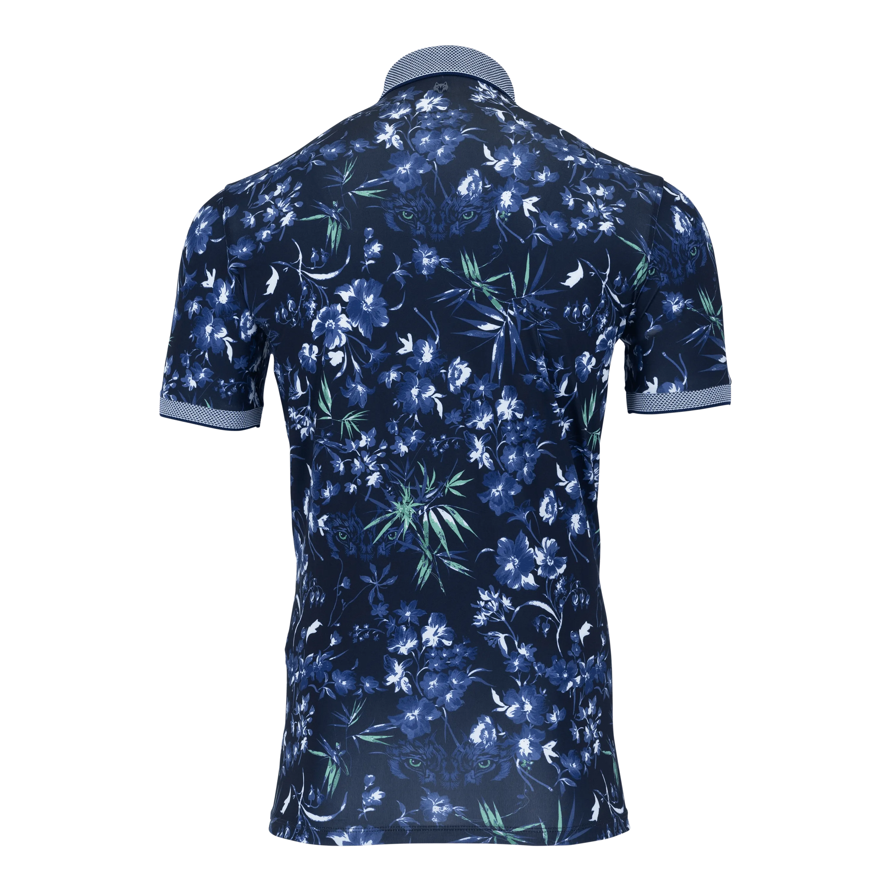 Dark Floral Polo