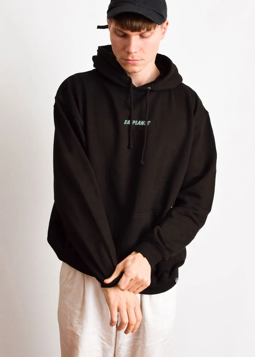 Eat Plants Hoodie - Black