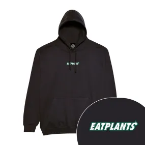 Eat Plants Hoodie - Black