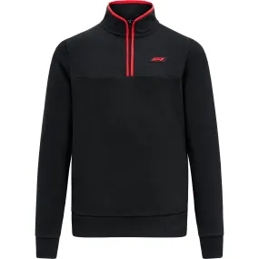 Formula 1 Tech Collection F1 1/4 Zip Sweatshirt - Black