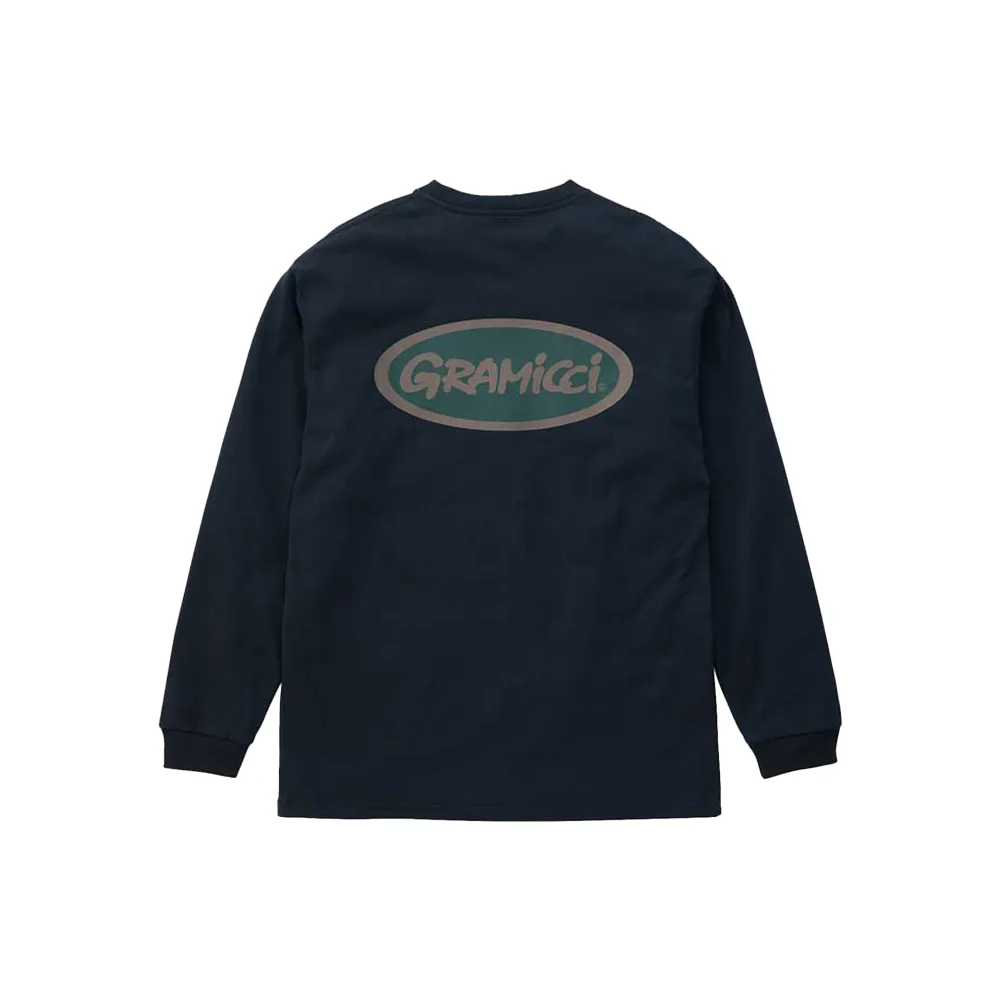 Gramicci Oval Long-sleeve Tee 'Vintage Black'