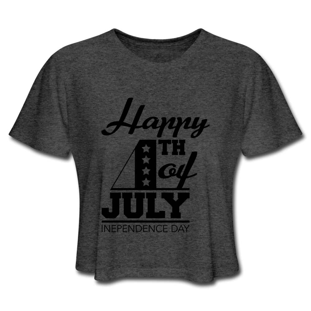 Happy 4th Of July Crop Top